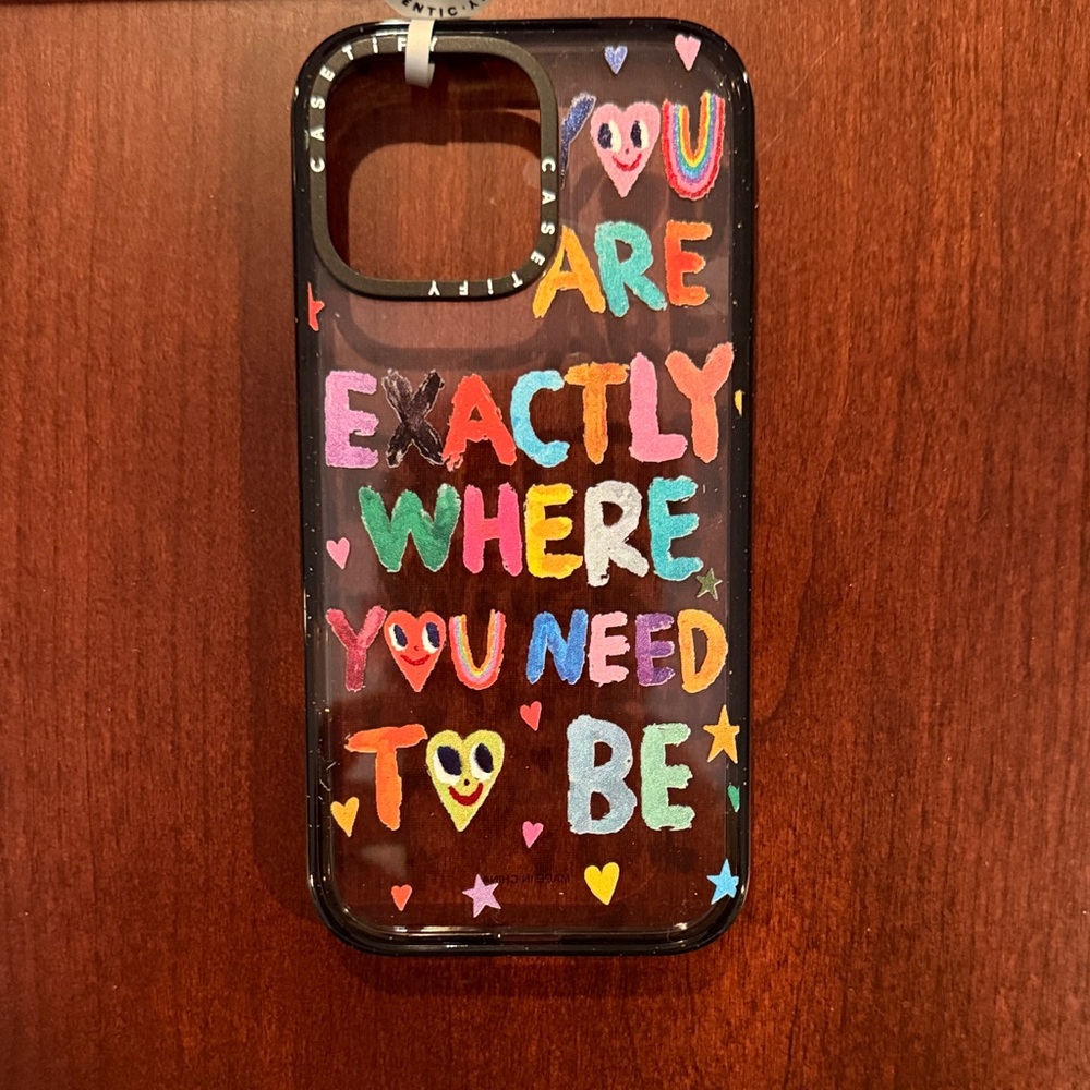 Casetify - IPhone 16 Pro Max phone case - clear and smoke.